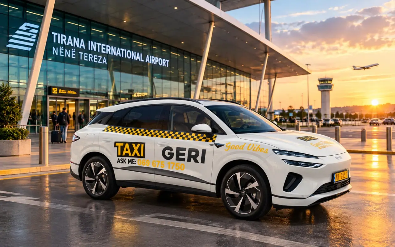 Taxi at Tirana International Airport (Rinas)